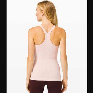 Lululemon Athletica Ebb To Street Tank Top Shade Misty Pink Size 6 Retail $58.00